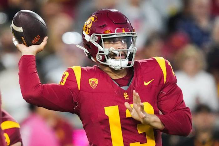 USC quarterback Caleb Williams